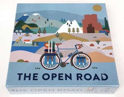 THE OPEN ROAD Strategiespiel Fahrradtour durch die USA engl. Ausg. 2017 NEU!