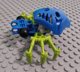 MOC Lego Bionicle Fikou 1441 BLUE Tree Spider -Custom Color Build