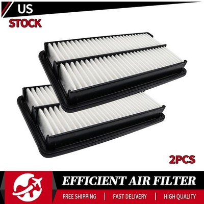 2x Engine Air Filter Set for Honda Pilot Odyssey Ridgeline Passport Acura MDX