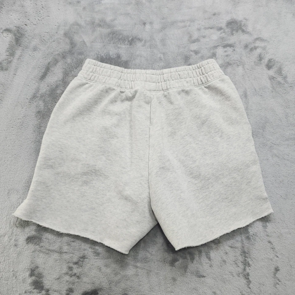 Vintage Y2K American Eagle Sweat Shorts Womens S Heathered Gray Pull On Pockets - Image 2 of 4