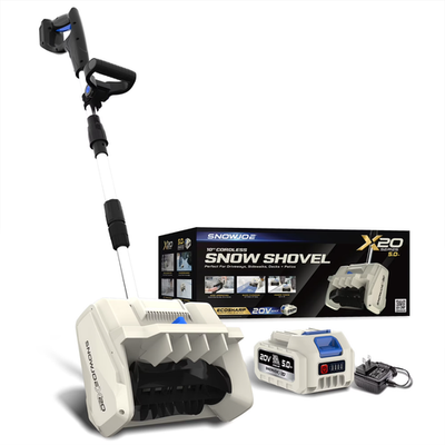 #ad Snow Joe X20 Cordless Snow Shovel 10quot; Brushless 20V Kit w 5Ah Battery amp; Charger $250.30
