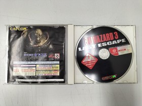 Resident Evil 3 LAST ESCAPE Dreamcast Software Japan EA