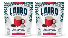 Laird Superfood Instant Latte Sweet & Creamy 2 Pack
