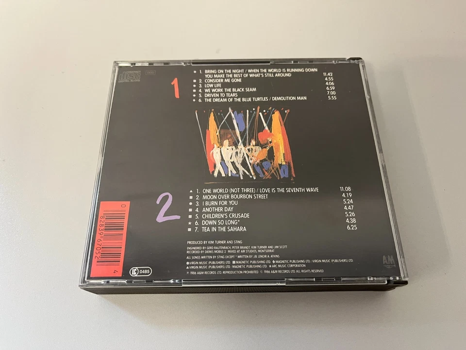 Sting – Bring On The Night - 2 CD's © 1986 in double fatbox - Bild 2 von 2