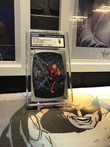 2011 Marvel Beginnings Micromotion Spider-Man CGC 9
