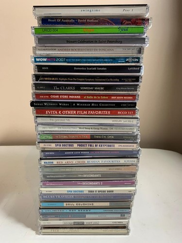 Vintage Lot of 55 Music CDs Rock Jazz Pop Blues Country Alternatrive & More - Imagen 3 de 3