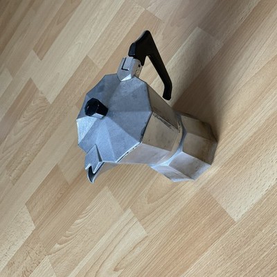 Aluminium Espresso-Kanne Italienischer Espressobereiter Wie Bialetti 6 Tassen