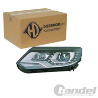 Diederichs BI-XENON Scheinwerfer Kurvenlicht LED-TFL Links Passend FüR VW Tiguan