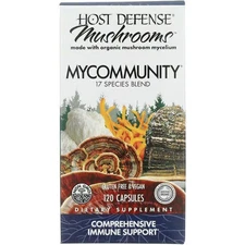 Host Defense Mushrooms Mycommunity 17 Species Blend 120 Caps