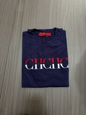 Carolina Herrera White Garment Dyed Pique Cotton Mens Polo Size Medium M