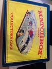 Vintage 1968 Matchbox Lesney Car Collector Case w/ Trays & Cars Lot (44)