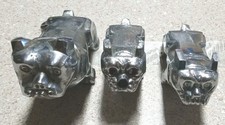 Mack Truck Bulldog Hood Ornaments Lot Of 3 87931