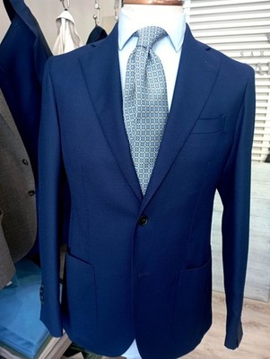 Herren Jacke Sartoria Calabritto Stoff Vitale Barberis Canonico Gr. 54