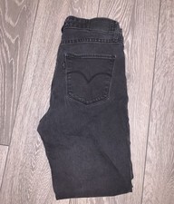 Levi’s 721 Women’s Black Skinny Jeans. Size W29. God Condition