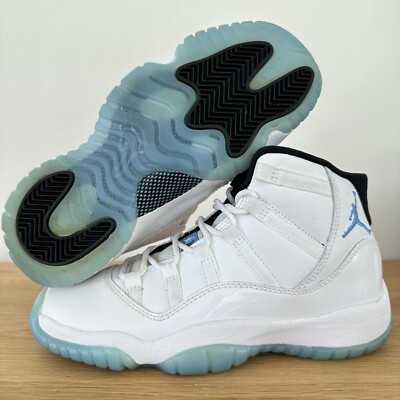 Nike Air Jordan 11 Columbia Kids GS Concord XI 3Y UK