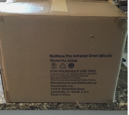 NuWave Pro Infrared Oven Black Model 20336 Nu Wave Pro Complete Cooking System