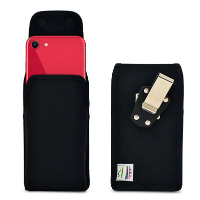 iPhone SE 2022 iPhone 7/8 Holster Metal belt Clip Case Nylon Vertical Turtleback