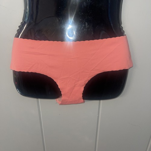 Adrienne Vittadini Coral Orange Sissy Bikini Panty Microfiber Underwear Size XL - Picture 2 of 4