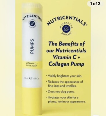 NuSkin Nu Skin Nutricentials Vitamin C Pump plus Collagen Exp 2024 Authentic NEW