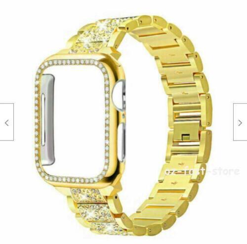 Bling iWatch Strap Case For Apple Watch Band Series Ultra 9 8 7 6 5 4 3 2 1 SE - Picture 23 of 36