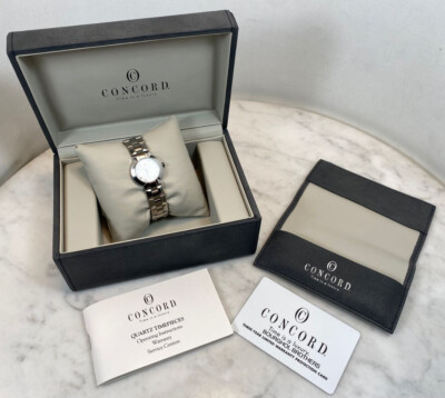 CONCORD La Scala Women's Quartz Watch 3 ATM 7 Jewels 14.G4