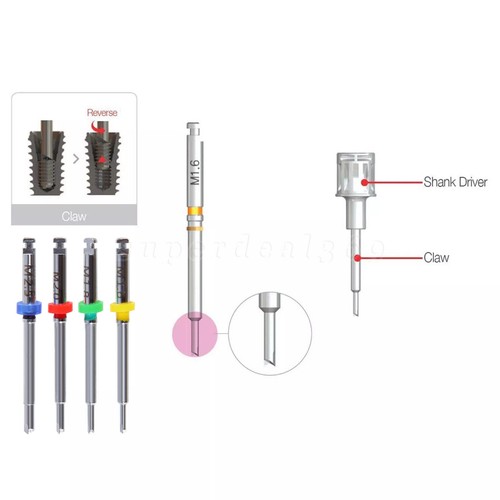 Broken Screw Removal Kit Implant Screw Remover Tool Universal NeoBiotech MX - Picture 21 of 24