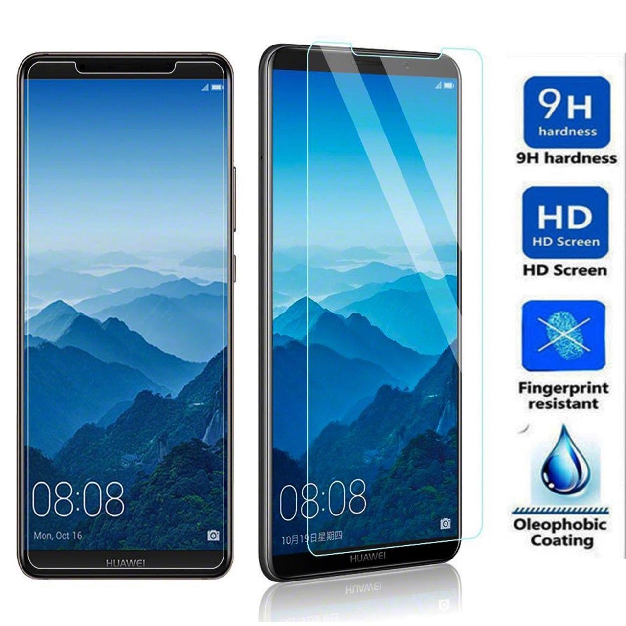 Tempered Ultra Glass Screen Protector Cover For Huawei P Smart 2021