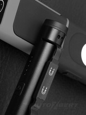 Portable Rechargeable UV Penlight LED Inspection Torch Laser Worklight Magnetic