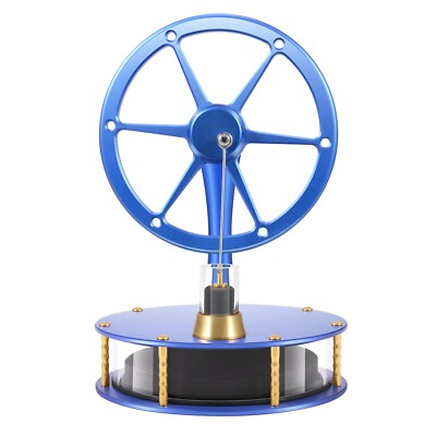 Low Temperature Stirling Engine Educational Toy Desktop Model Gift-HZZ92 Blue