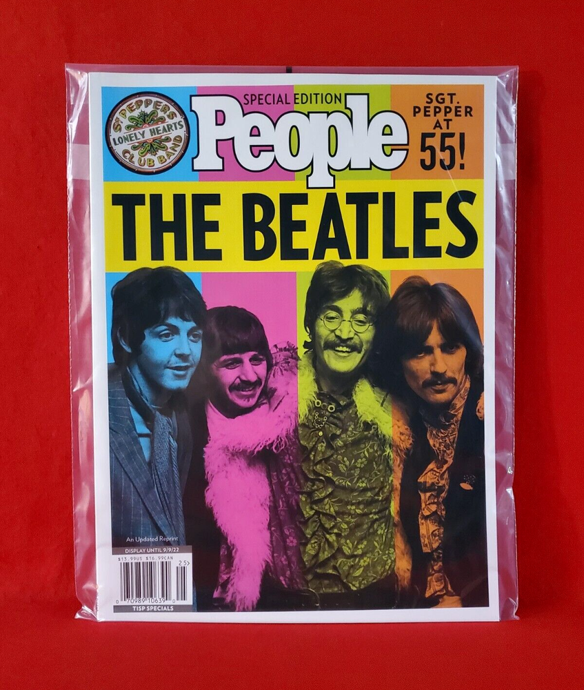 The Beatles Sgt Pepper at 55 2022 People Special Edition Magazine NEW updated
