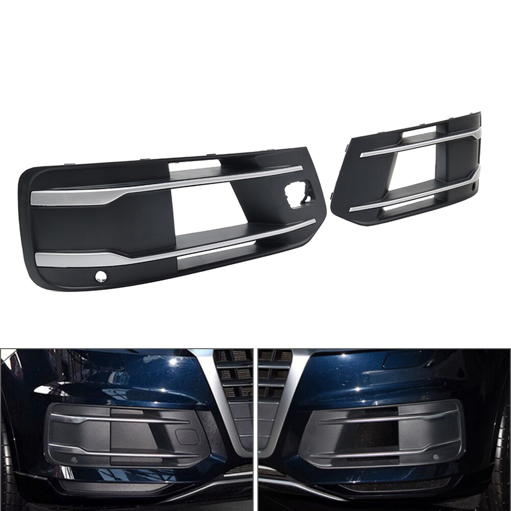 Fog Light Grille 4M0807681T 4M0807682T For Audi Q7 Standard Model