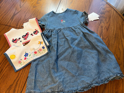 white christmas dresses CONJOINED DENIM DRESS – JAGNE main image 0