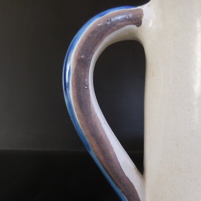 DESIMONE 陶器 64/19 イタリア製 N23.183 Terracotta Pottery Enamel Desimone Italy 64/6 Modern Art