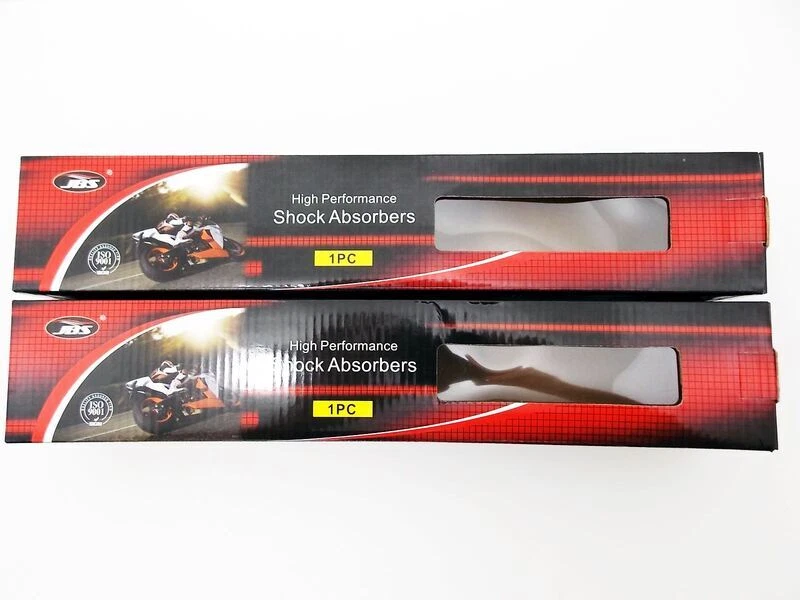 AMORTECEDORES TRASEIROS HONDA MR50 ELSINORE 74-75 270mm JBS CROMADO OLHO NO OLHO - Imagem 4 de 4