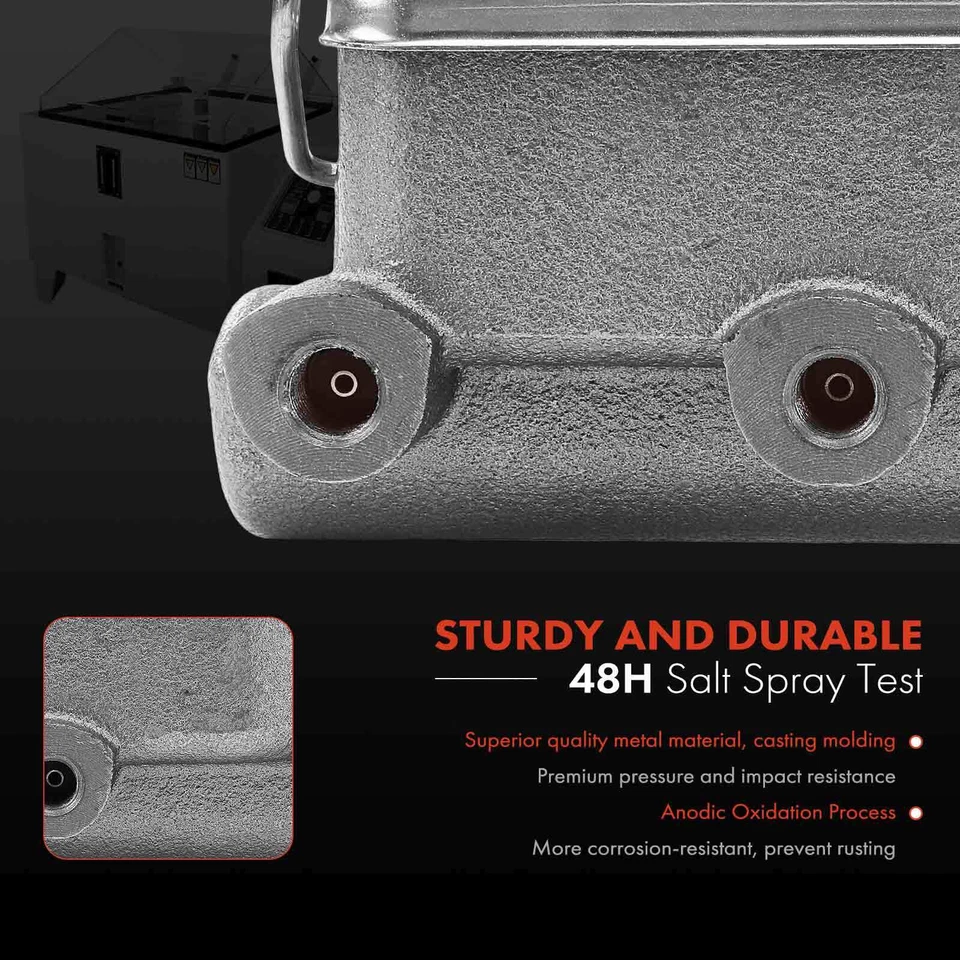 Cilindro maestro de freno con depósito para Plymouth Scamp Valiant Duster 1973-1974 Foto 2 de 4