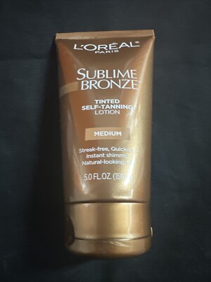 L Oreal Paris Sublime Bronze Tinted Self Tanning Lotion ,Medium 5 oz