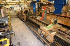 32.5" X 22'/10' LODGE & SHIPLEY HOLLOW SPINDLE DUAL BED LATHE: STOCK #61320