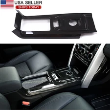 Carbon Center Console Gear Shift Cover Trim fit For Land Rover Discovery Sport