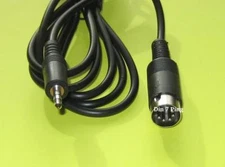 6ft 3.5mm Stereo Step-Down Plug to DIN-7 Audio Cable Custom made in USA