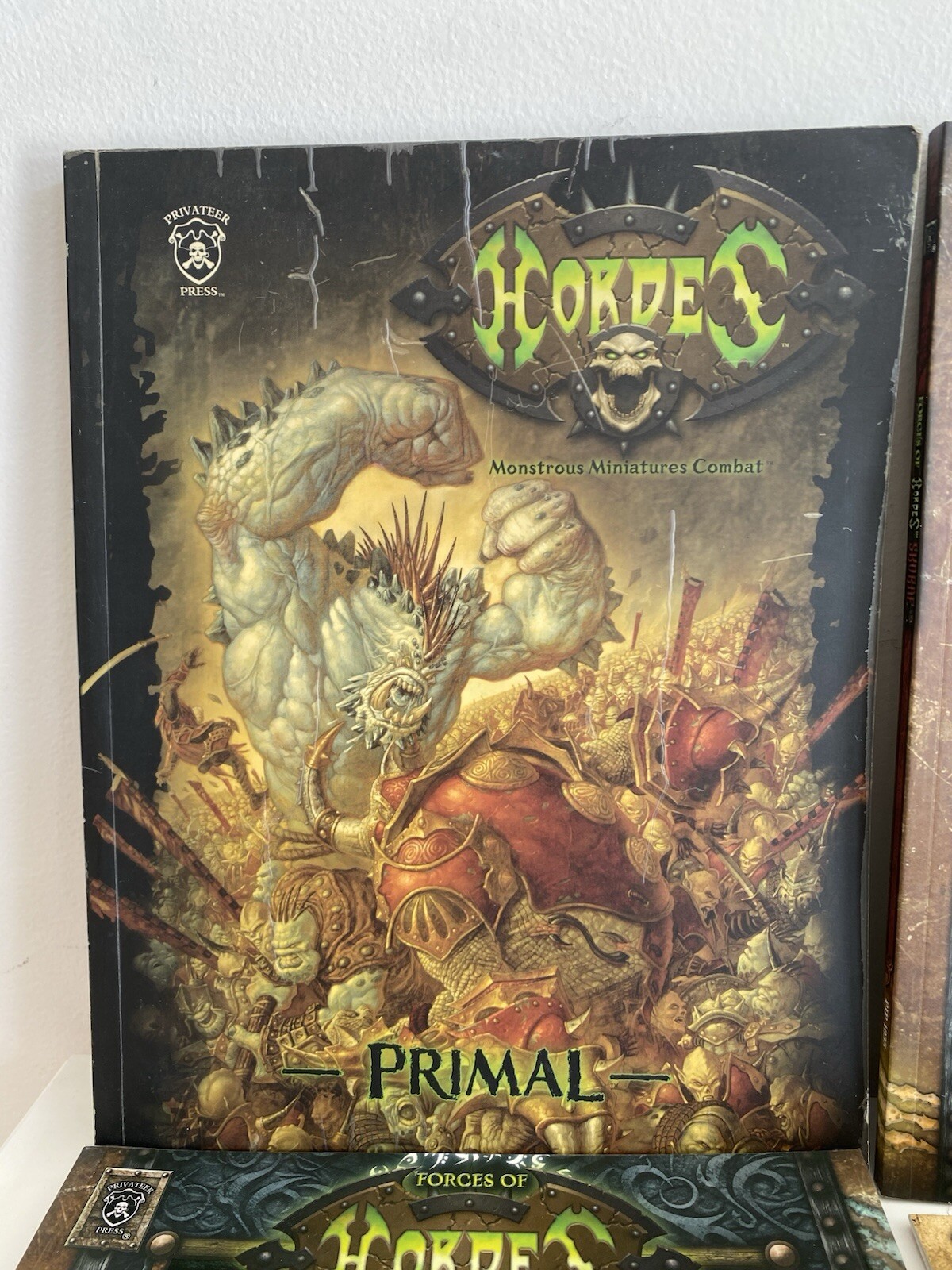 Privateer Press Hordes Primal Skorne Trollbloods Miniature Rulebook Big Lot!