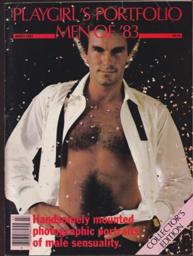 PLAYGIRL PORTFOLIO 1983 HAIRY ANTONIO CONTRELLE! HUGE EDDIE BLOOM GEOFF KANE DER - Picture 2 of 3