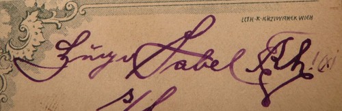 Innsbruck - KStV Rhenania - WS 1903/04 - Hugo Sabel - CDV / Studentika - 第 2/2 張圖片