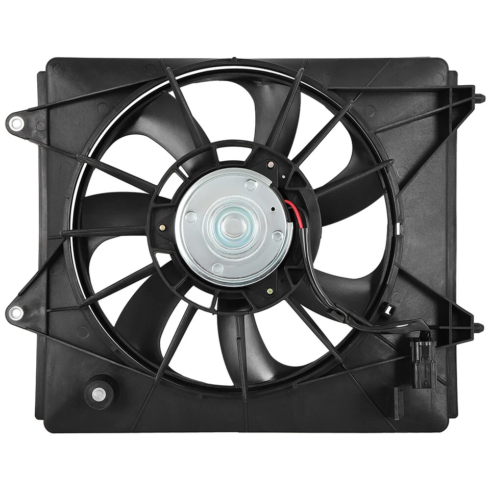Conjunto de ventilador de refrigeración condensador de aire acondicionado para Honda Fit 2015 2016 2017 2018 2019 2020 Foto 3 de 4