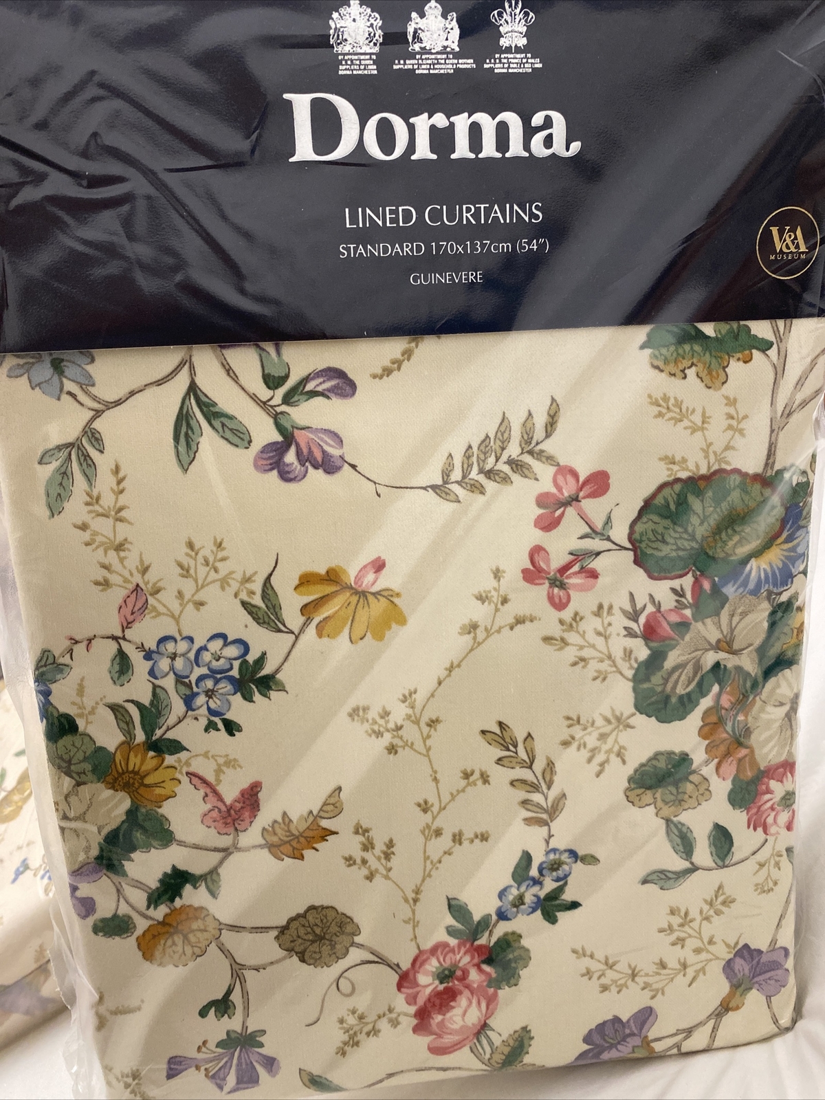 dorma guinevere Vintage Curtains And Tiebacks eBay