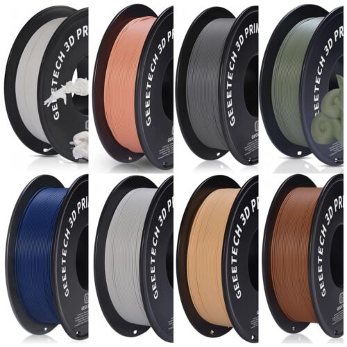 OFFERTA!GEEETECH Filamento stampante 3D PLA/ABS+/PETG/TPU 1KG 1,75mm vari colori NUOVO - Foto 9 di 181