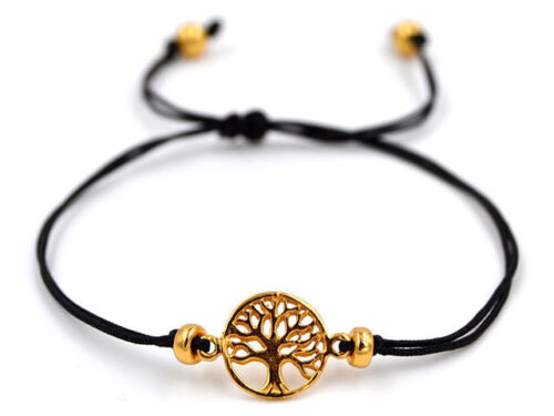Celtic Tree of Life Silver Bracelet Gold Plated Gothic Jewelry - Neu - 第 1/1 張圖片