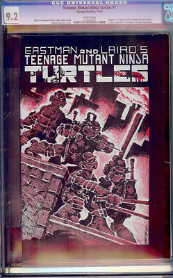 Teenage Mutant Ninja Turtles #1 CGC 9.2 Mirage 1984 1st Print