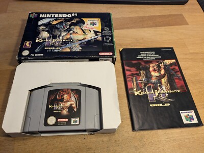 Killer Instinct Gold Nintendo 64 N64 Boxed CIB OVP USK 18 #2