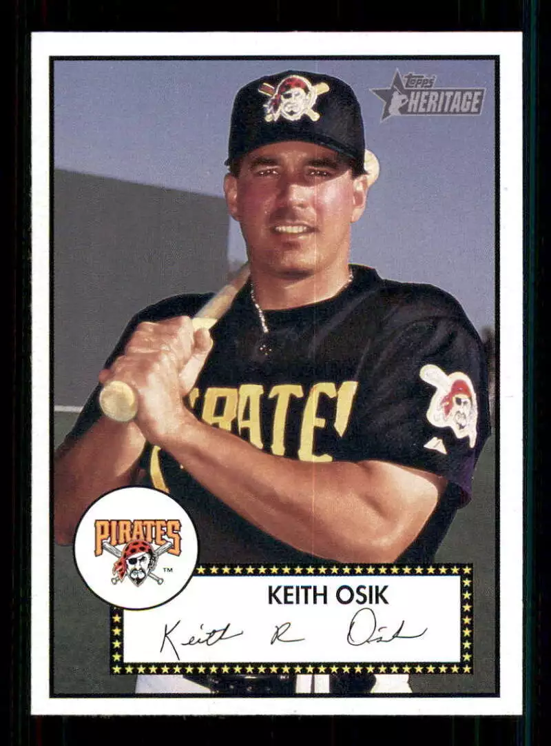 Keith Osik trading card