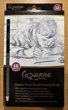 Cezanne Set Of 12 Different Graphite Pencils - Brand New!